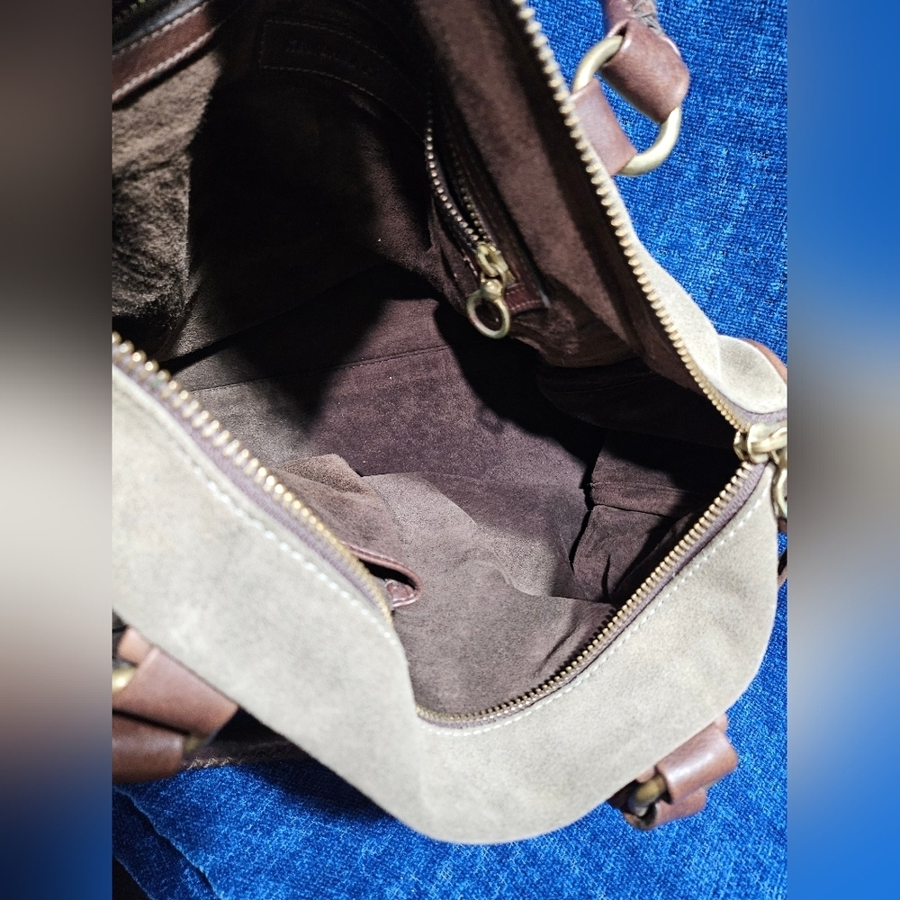 Kendall Conrad Handbag Tote Suede Leather - Picture 6 of 11